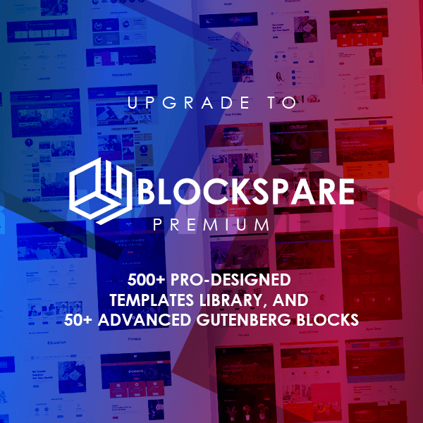 BlockSpare β News, Magazine and Blog Addons for (Gutenberg) Block Editor