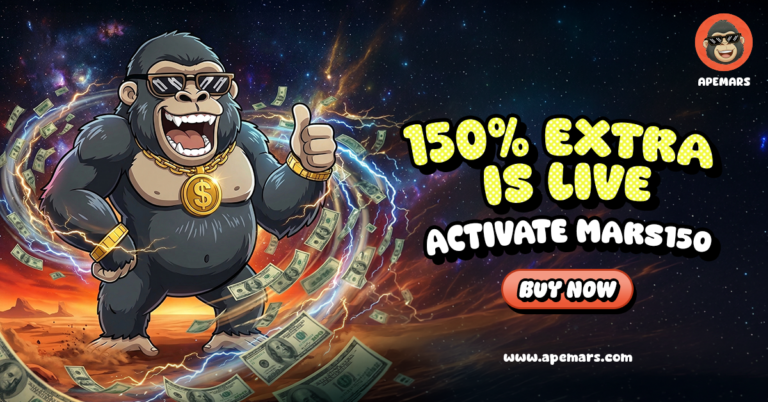 Crypto Investors Who Missed Bitcoin and TRON Are Now Watching APEMARS Lead as a Top 100x Crypto to Buy in April With MARS150 Bonus Code