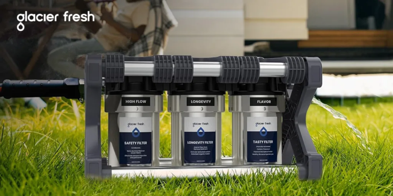 RV water filter system providing clean and safe drinking water