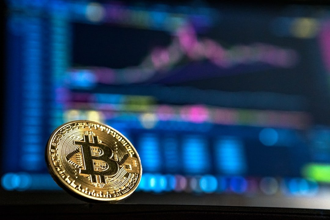 Bitcoin coin representing spot Bitcoin ETF market activity