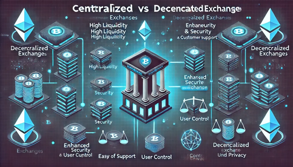 Centralized vs Decentralized Exchanges: Key Differences
