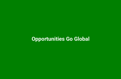 Opportunities Go Global
